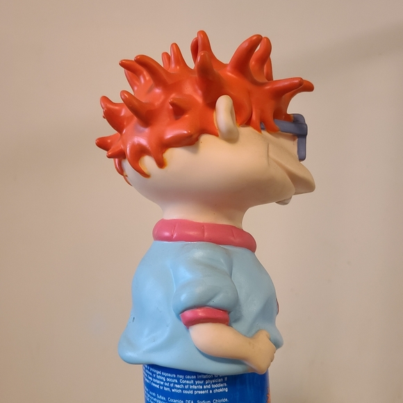 1996 Nickelodeon Rugrats Chuckie Finster Bottle Top Bubble Bath - Picture 7 of 9